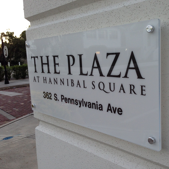 The Plaza Standoff plaque